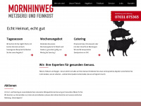 metzgerei-mornhinweg.de Webseite Vorschau