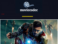 moviecodec.com Webseite Vorschau