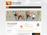 lsv-gymnastik.at Webseite Vorschau