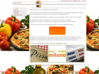 pizzadienstmilano-kassel.de Webseite Vorschau