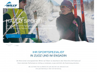 willy-sport.ch Webseite Vorschau