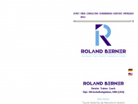 roland-berner.eu Webseite Vorschau