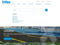 triflex.co.uk Webseite Vorschau