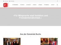 sp-buchs.ch Webseite Vorschau