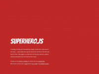 superherojs.com Webseite Vorschau