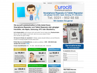 eurociti-koeln.eu Webseite Vorschau