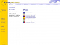 eurocomprehension.info Webseite Vorschau