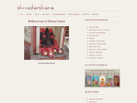 shivadarshana.de Webseite Vorschau