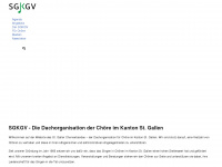sgkgv.ch Webseite Vorschau