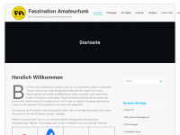 faszination-amateurfunk.de Webseite Vorschau