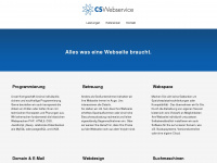 cswebservice.de Webseite Vorschau