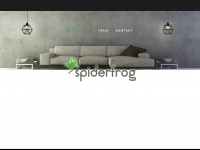 spiderfrog.ch Webseite Vorschau