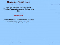 thomas--family.de Webseite Vorschau