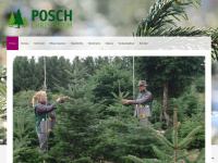poschbaum.at Webseite Vorschau