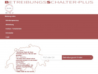 betreibungsschalter-plus.ch Webseite Vorschau