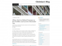 christianberg.wordpress.com Webseite Vorschau