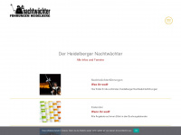 heidelberger-nachtwaechter.de Webseite Vorschau