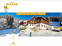 penzion-mileta.cz Webseite Vorschau