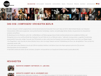 composersorchestraberlin.com Webseite Vorschau