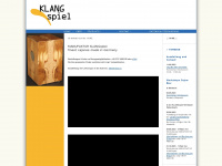 klang-spiel.eu Webseite Vorschau