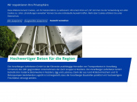 vlb-beton.at Webseite Vorschau