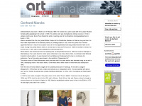 gerhard-marcks.com Webseite Vorschau