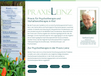 praxis-leinz.de Webseite Vorschau