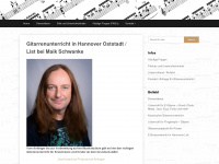 gitarrenlehrer.eu Webseite Vorschau