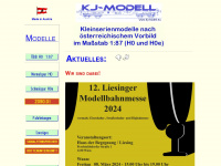 kj-modell.eu Webseite Vorschau
