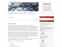 input-network.eu Webseite Vorschau