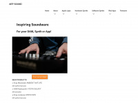 app-sound.com Webseite Vorschau