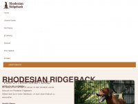 rhodesian-ridgeback.de Thumbnail