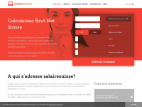 salairesuisse.ch Webseite Vorschau