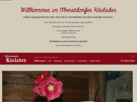 oberstdorfer-kaesladen.de Webseite Vorschau