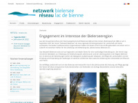 reseaulacdebienne.ch Webseite Vorschau