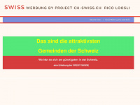 ch-swiss-werbung.ch Webseite Vorschau