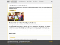 fff-konferenz.de Webseite Vorschau