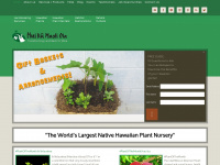 hawaiiannativeplants.com Webseite Vorschau