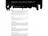 manuelfallmann.com Webseite Vorschau