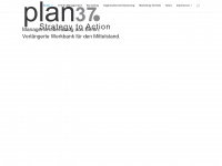 plan37.de Webseite Vorschau