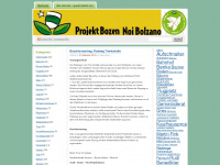 projektbozen.wordpress.com Webseite Vorschau