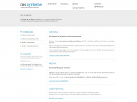 ms-systeme.de Webseite Vorschau