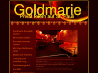 goldmarie-club.de Webseite Vorschau