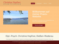 praxis-hopfner.de Webseite Vorschau