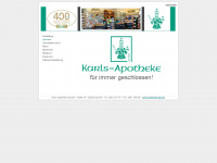 karls-apotheke-aachen.de Webseite Vorschau