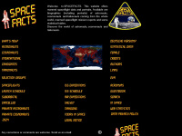 spacefacts.de Webseite Vorschau