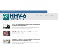 hhv-6foundation.org Webseite Vorschau