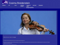 cosimabreidenstein.de Webseite Vorschau