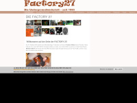 factory27.de Webseite Vorschau