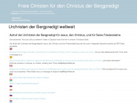 freie-christen.com Webseite Vorschau